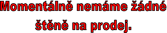 Moment�ln� nem�me ��dn�
�t�n� na prodej.
